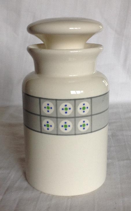 circa 1900 German Secessionist Movement pottery jar